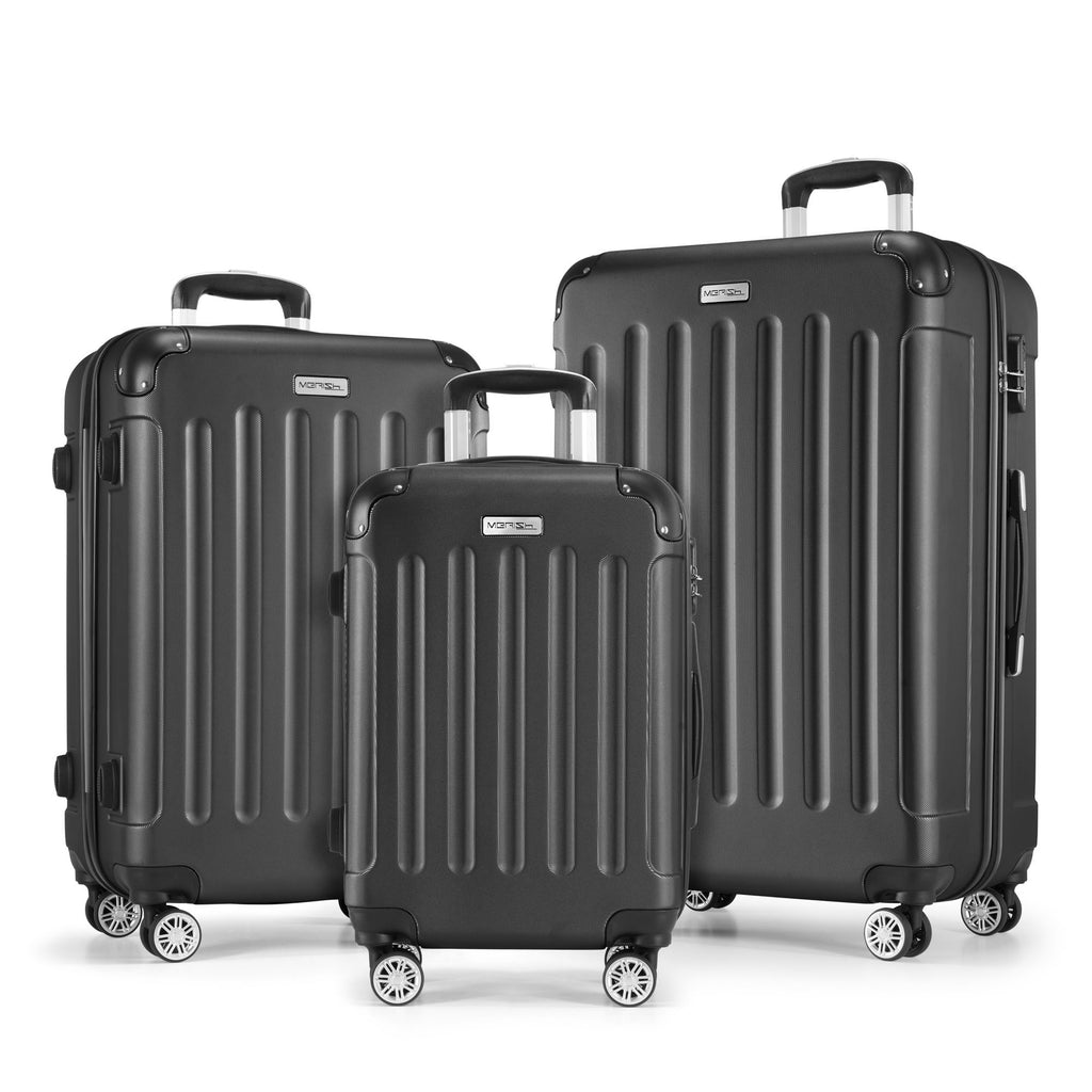 Koffer-Set anthrazit