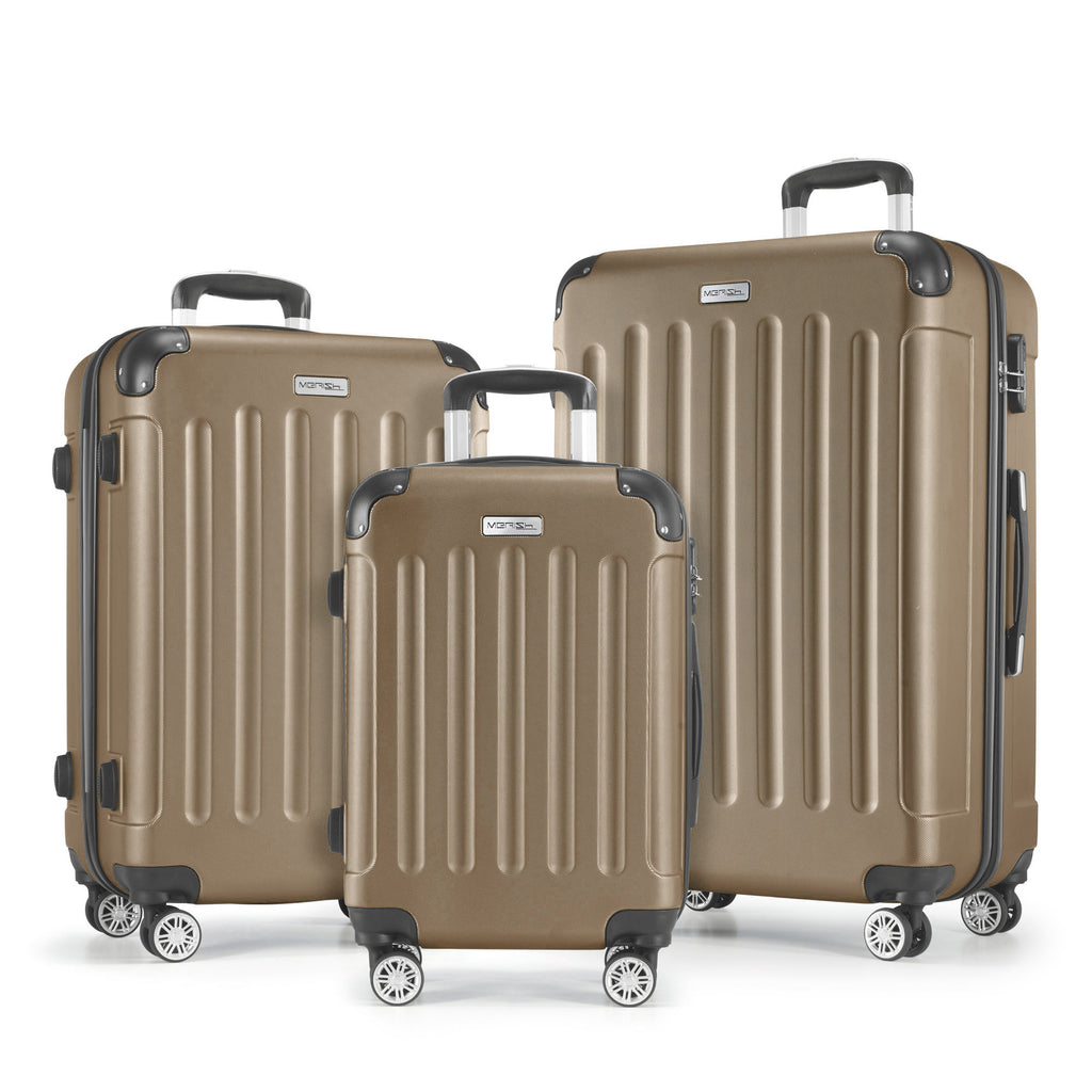 Koffer-Set champagner