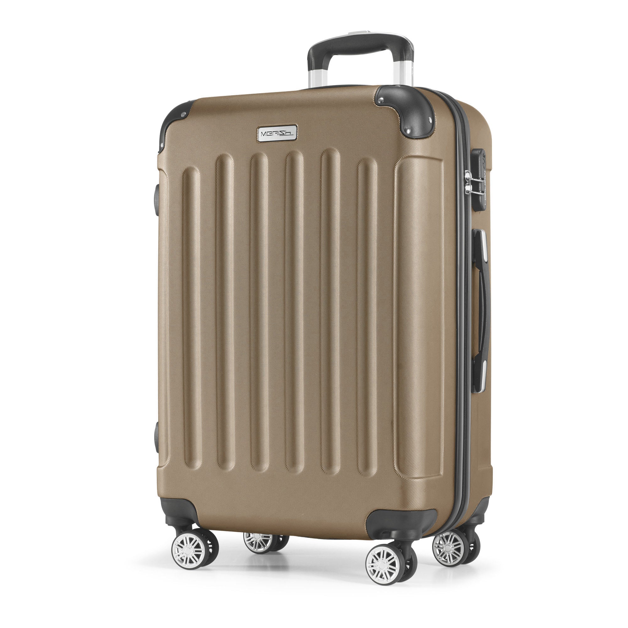 Koffer-Set champagner